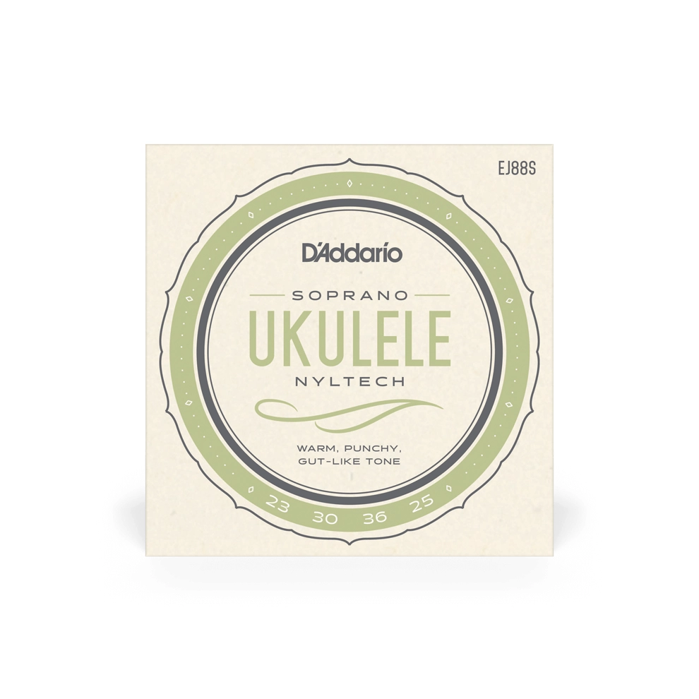 Cuerdas de Ukulele Soprano D'Addario EJ88S Nyltech