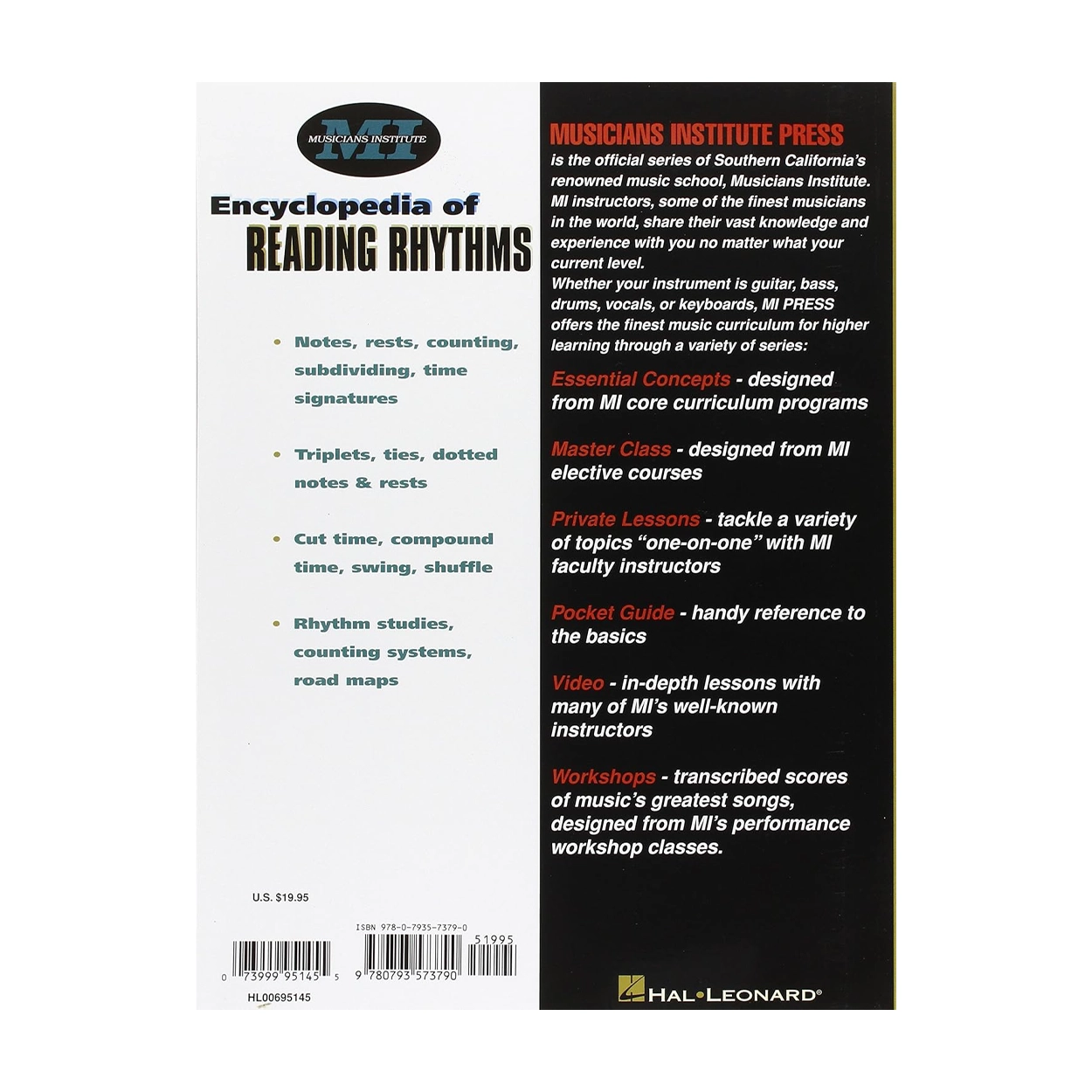 Encyclopedia of Reading Rhythms Private Lessons Series