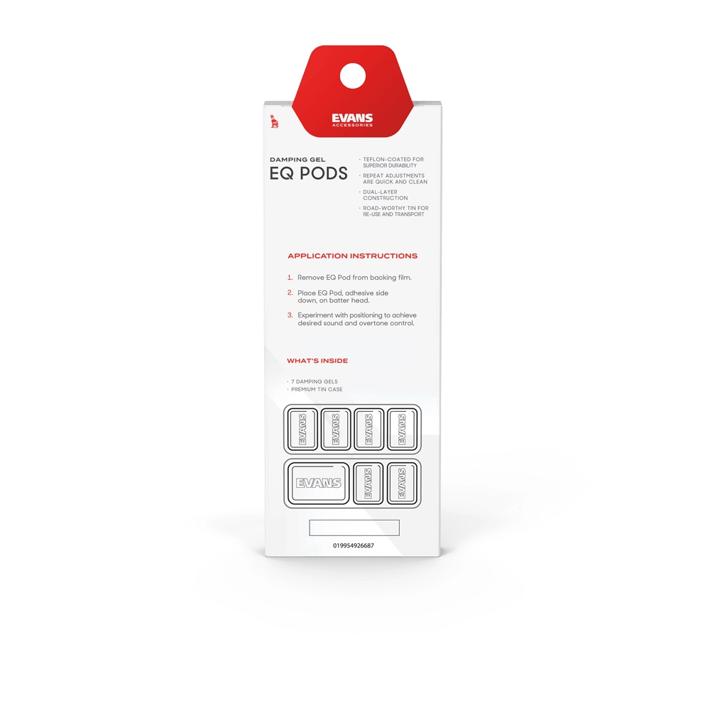 Evans EQ Pods Control Gels