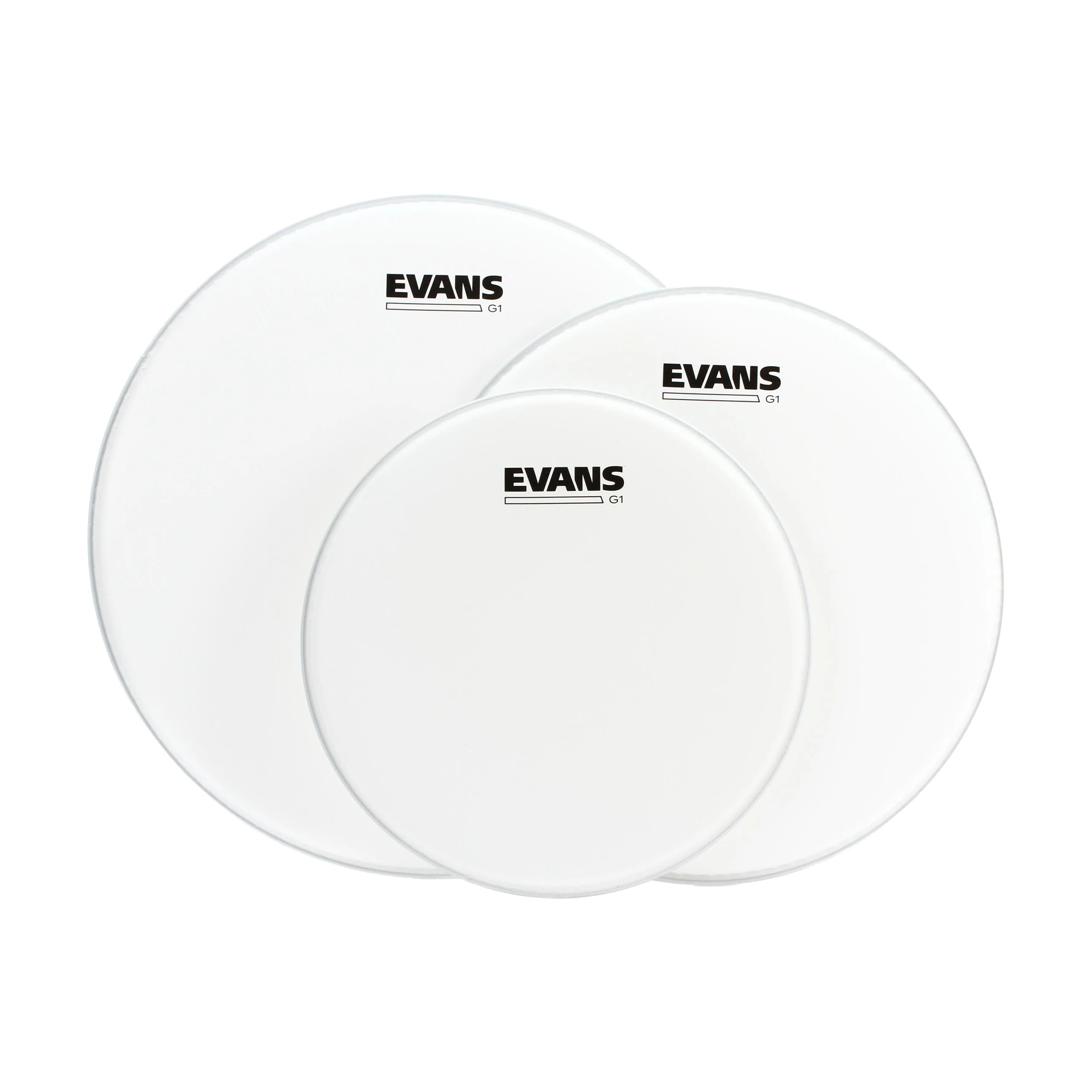 Evans G1 Paquete De Parches Para Tom Con Revestimiento
