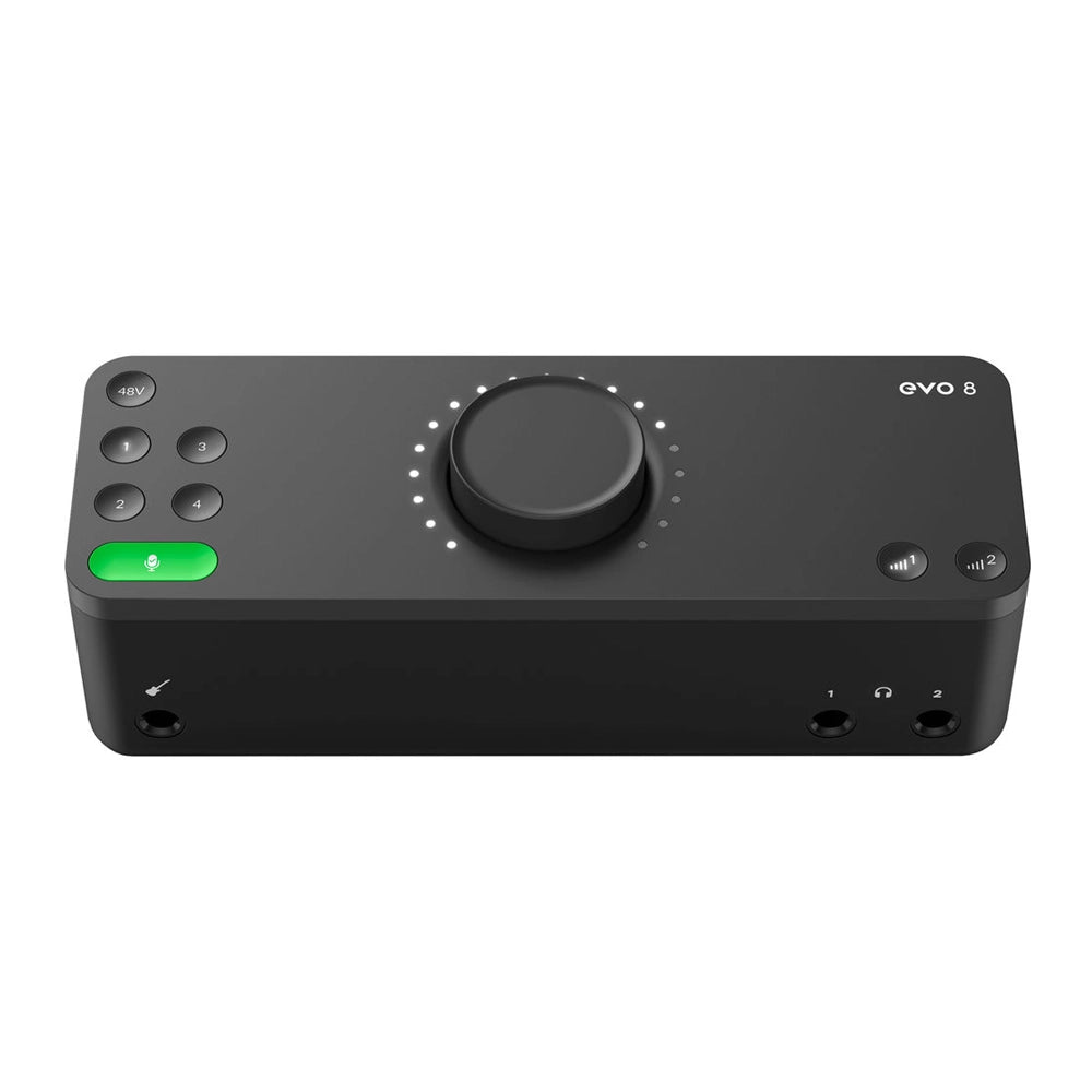Interfaz de audio USB-C 4X4 de escritorio Audient EVO 8