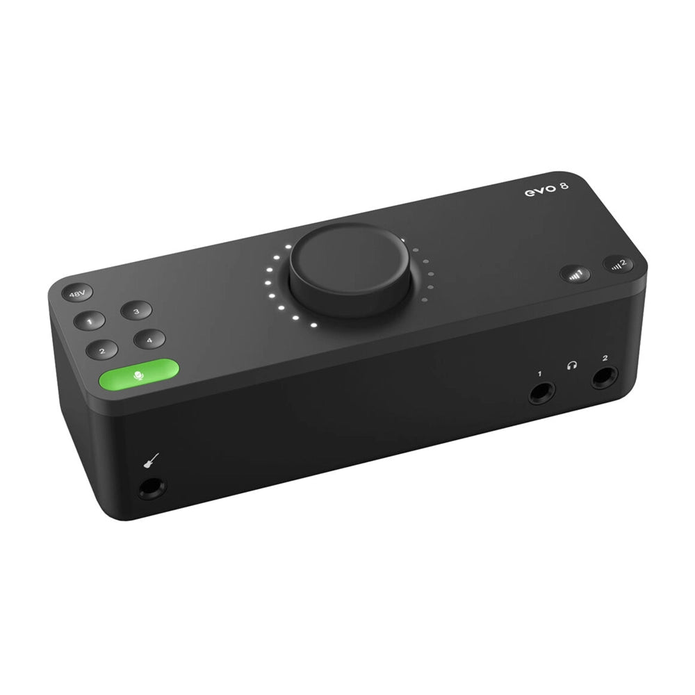 Interfaz de audio USB-C 4X4 de escritorio Audient EVO 8