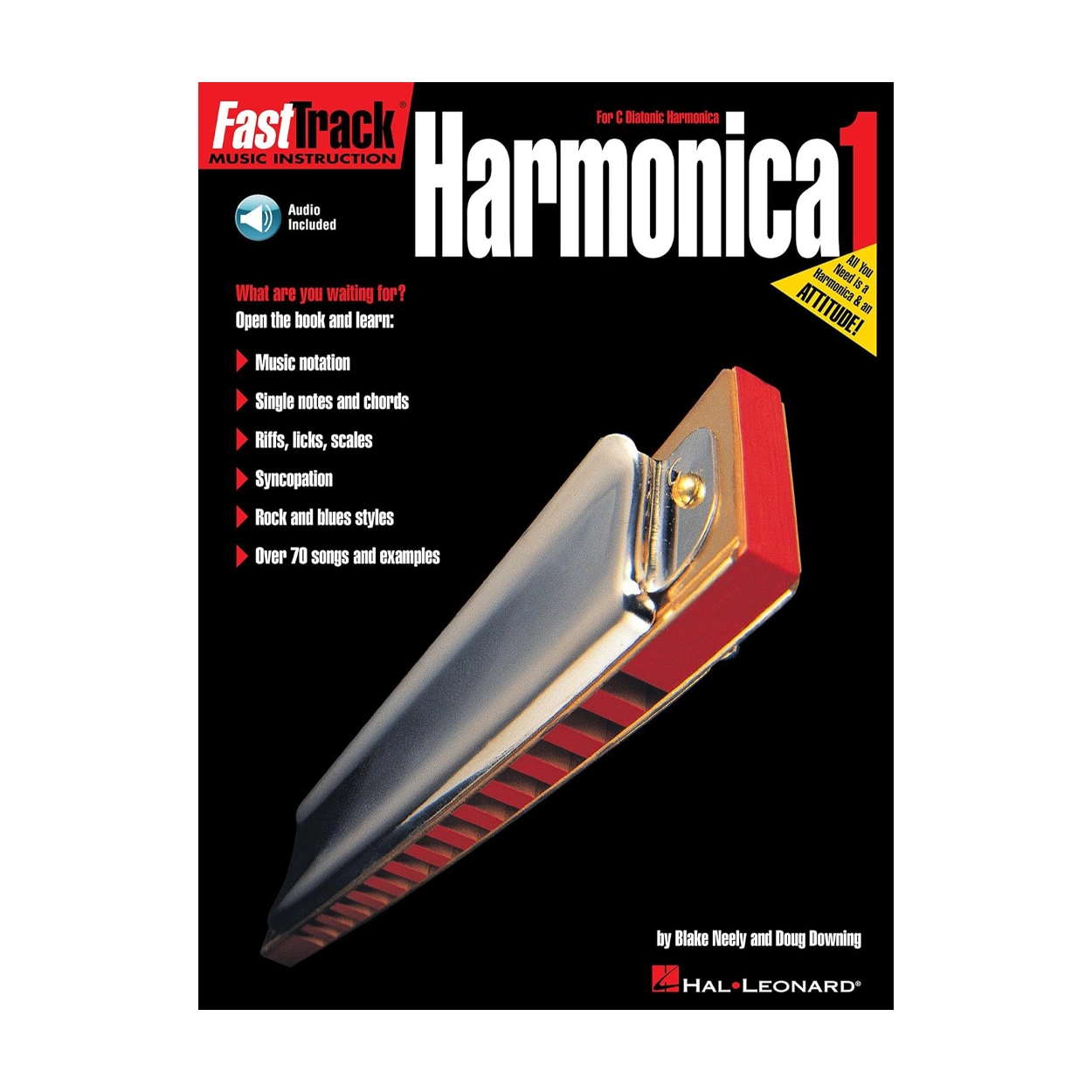 FastTrack Harmonica Method - Book 1: for Diatonic Harmonica