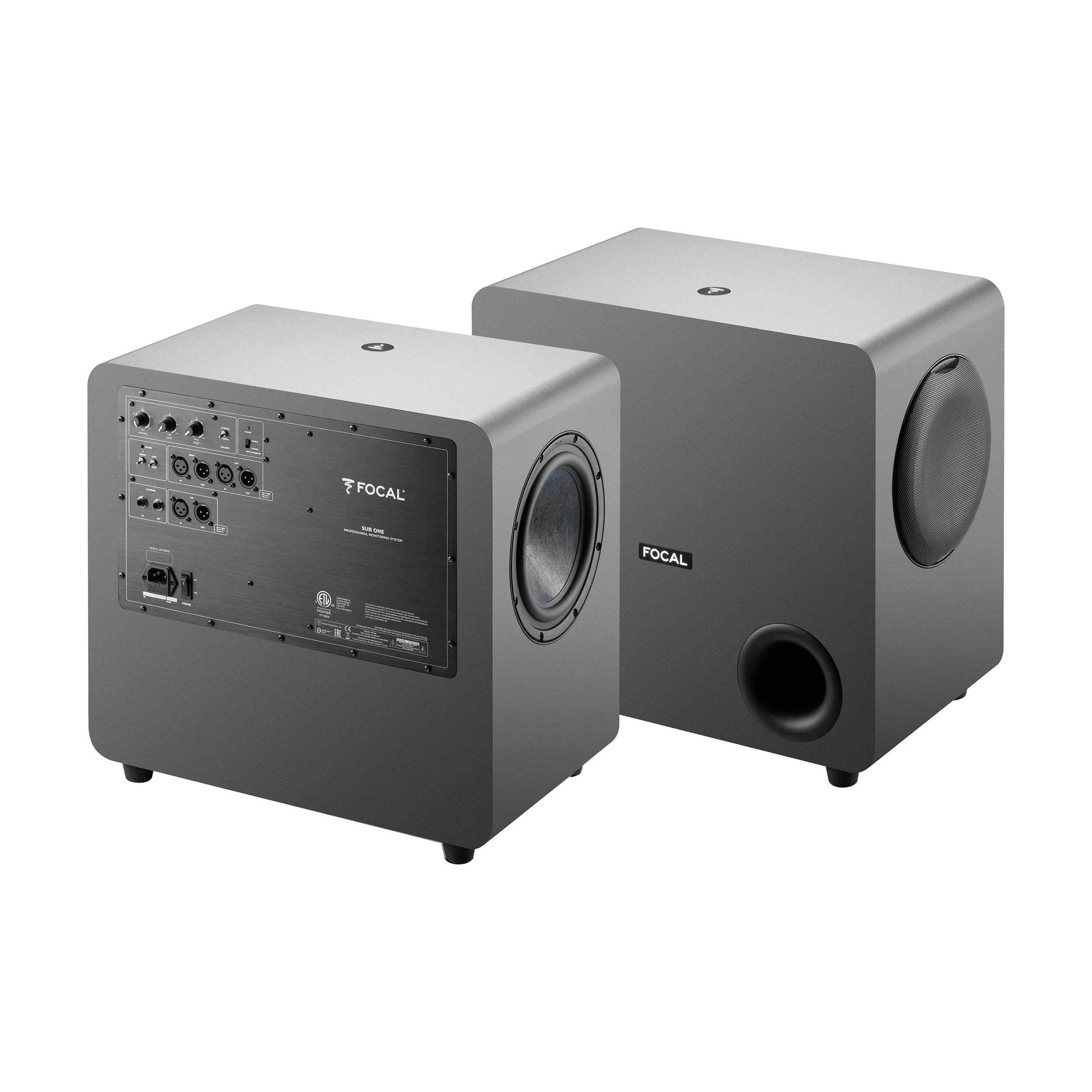 Full view of Focal Sub One 8" Powered Studio Subwoofer