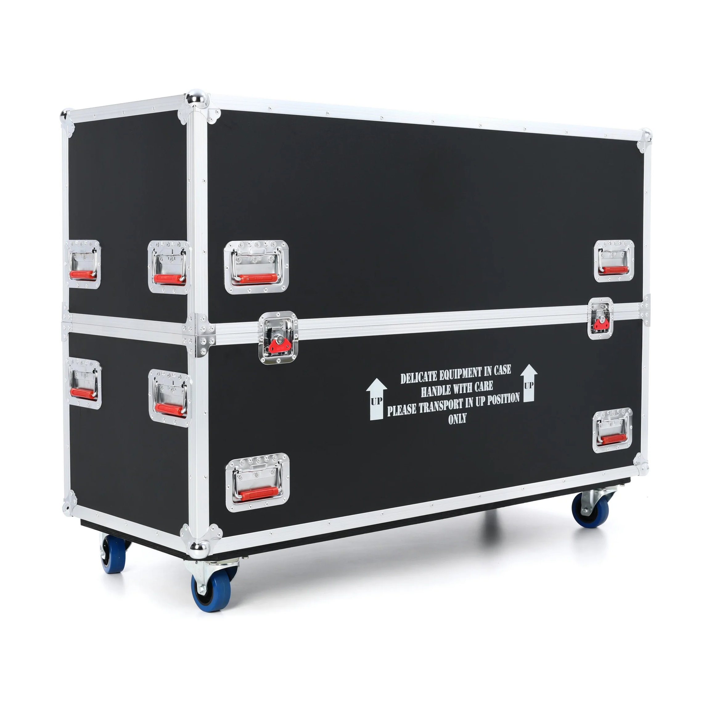Gator G-TOURLCDV2-4350-X2 ATA Wood Video Display Case For Two 43-50" Screens