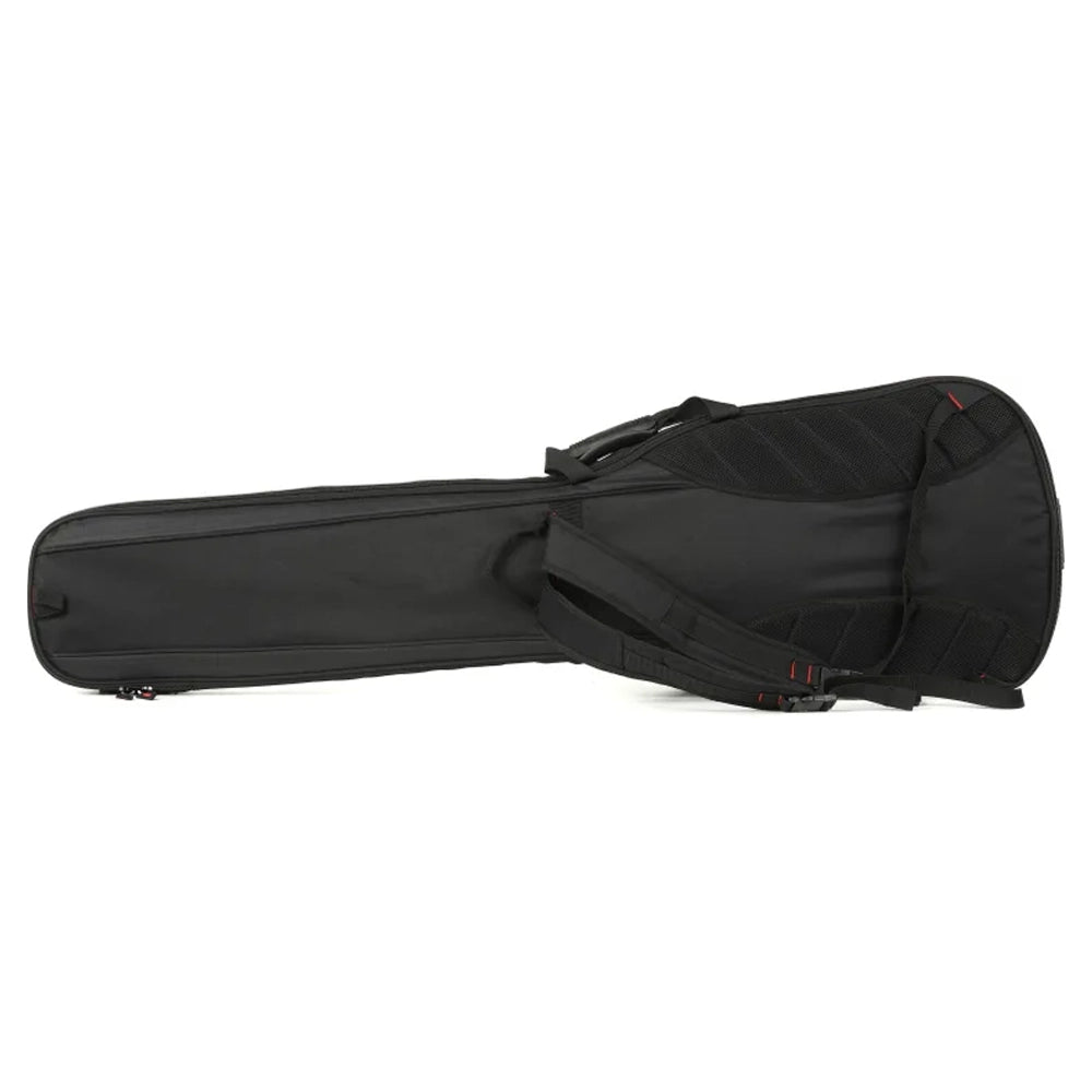 Gator 4G series gig bag for two electric bass guitars back view