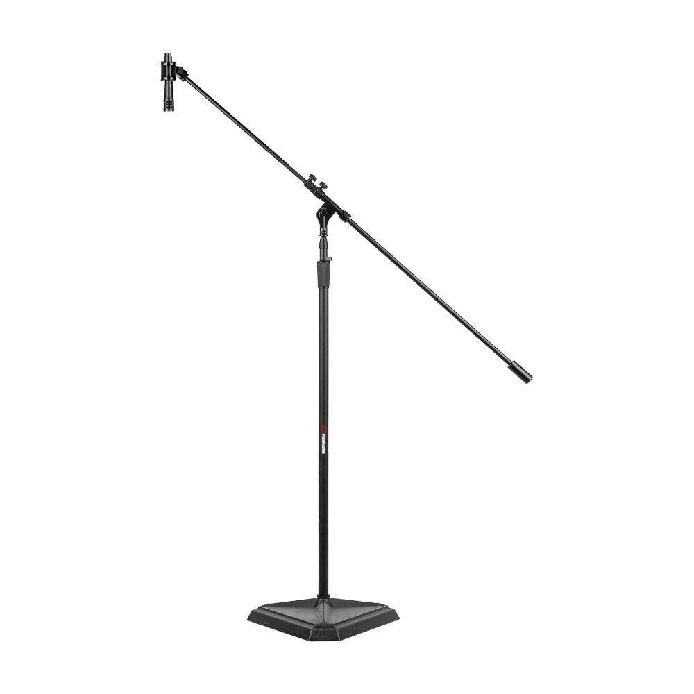 Gator Framworks GFW-SMB-100-HEX Studio Mic Boom with 16 lb Hex Base and mic