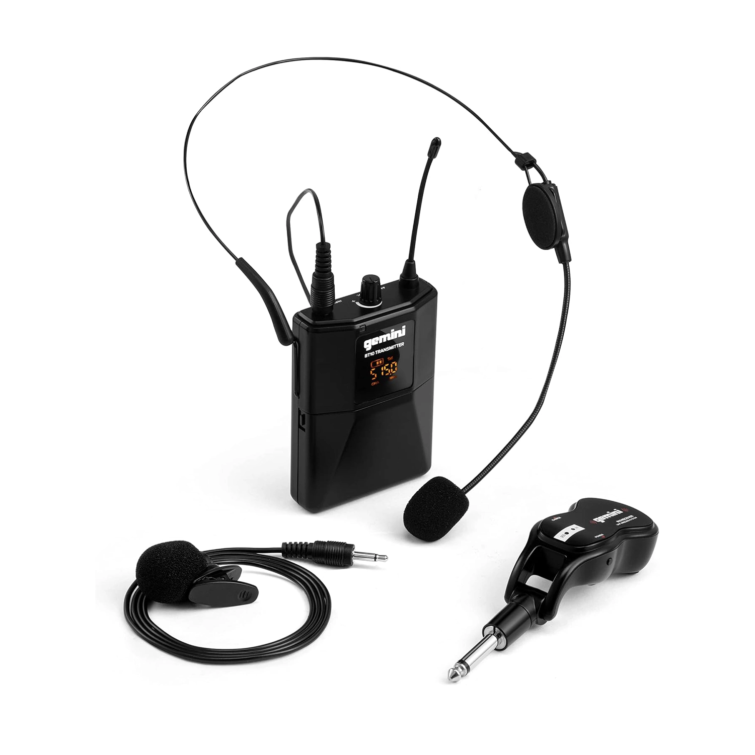 Gemini GMU-HSL100 Bodypack UHF Wireless Microphone System