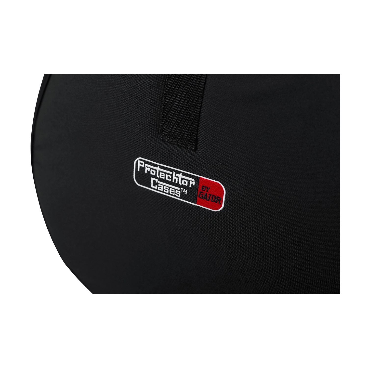 Gator 5-piece fusion set drum bags, logo art close up