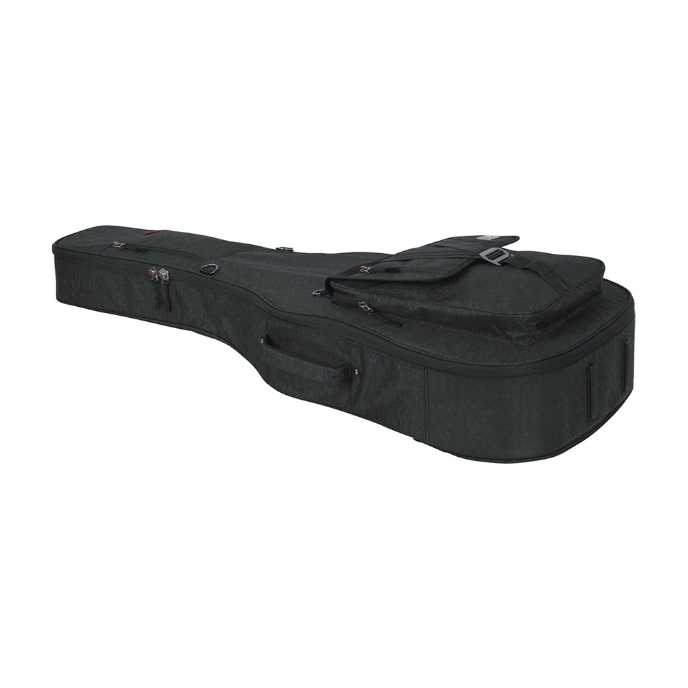 Gator Transit Acoustic Guitar Bag - Charcoal Black