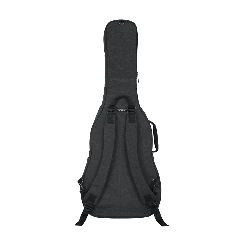 Gator Transit Acoustic Guitar Bag - Charcoal Black