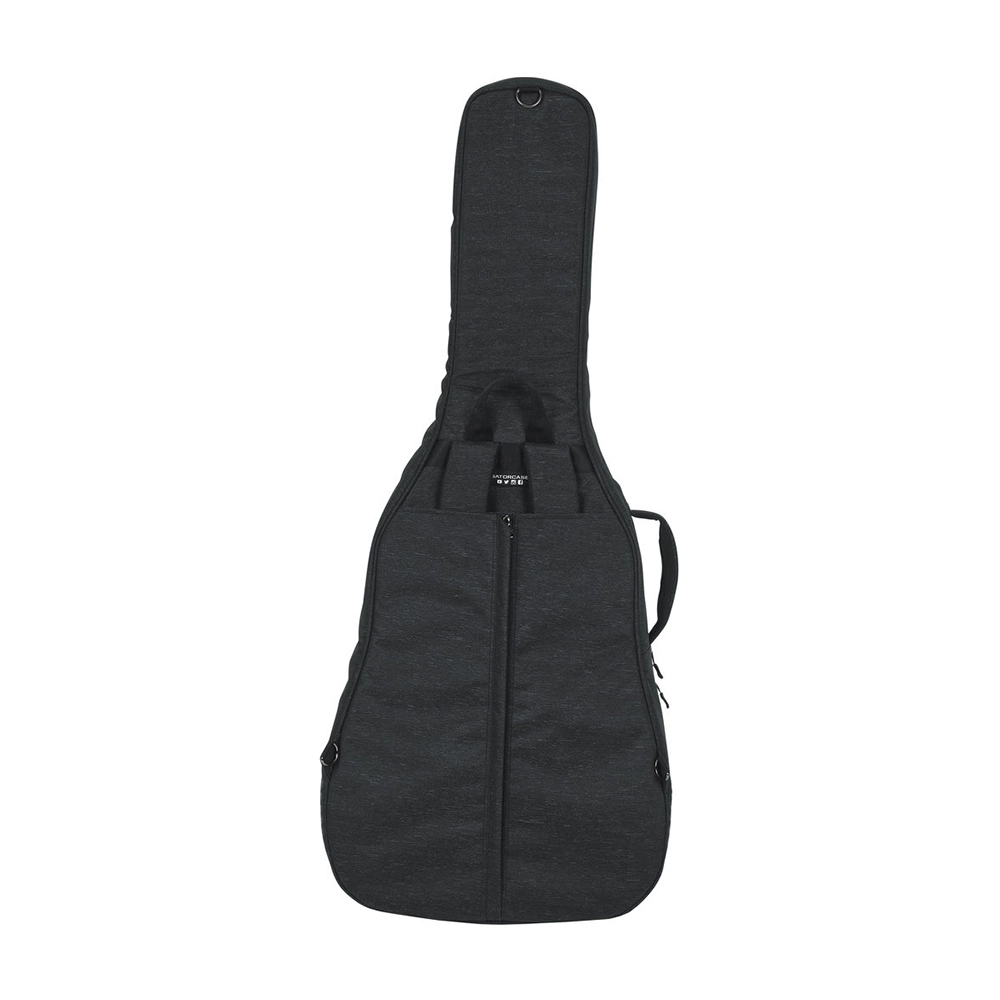 Gator Cases Transit Series Gig Bag for Jumbo Acoustic Guitar (Charcoal)
