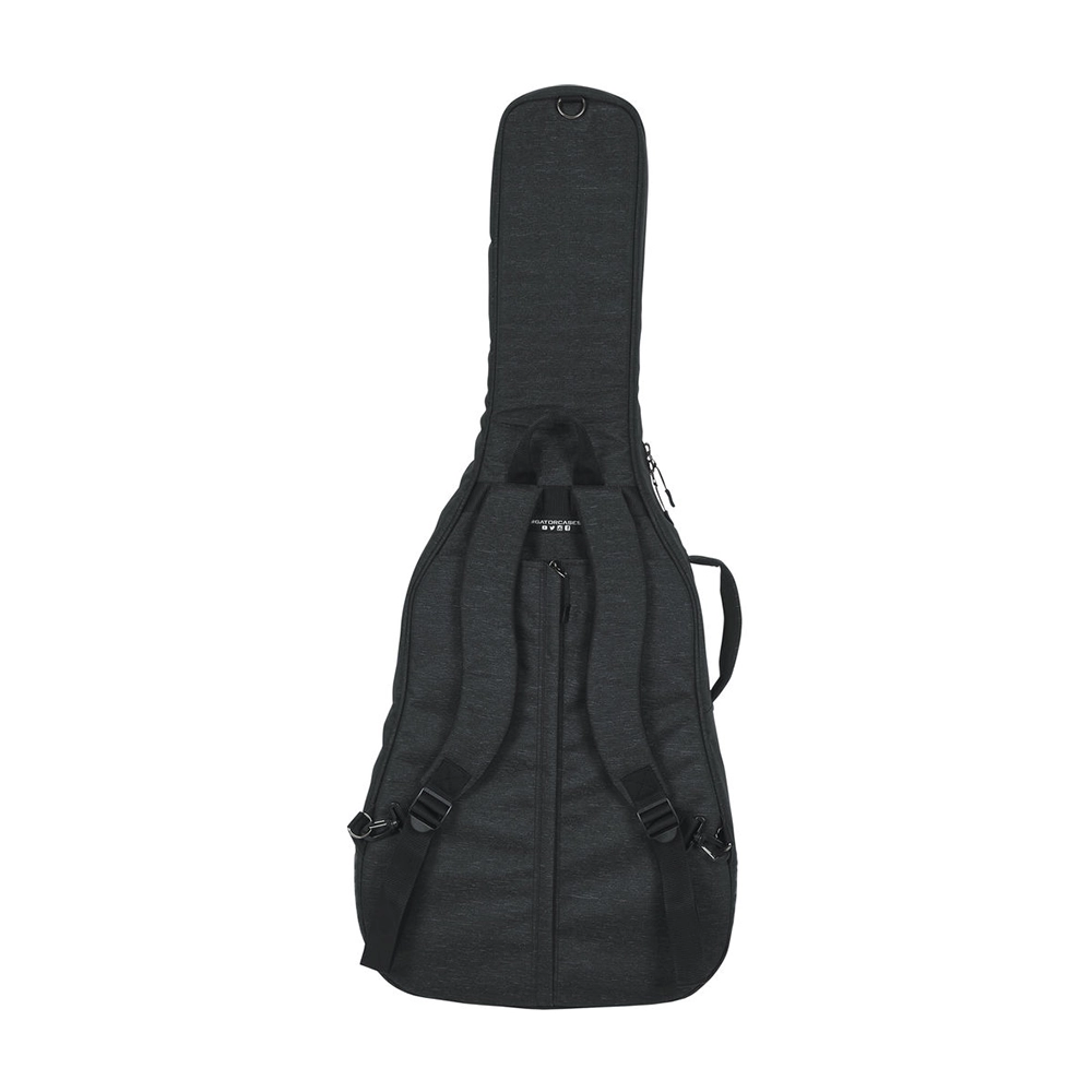 Gator Cases Transit Series Gig Bag for Jumbo Acoustic Guitar (Charcoal)