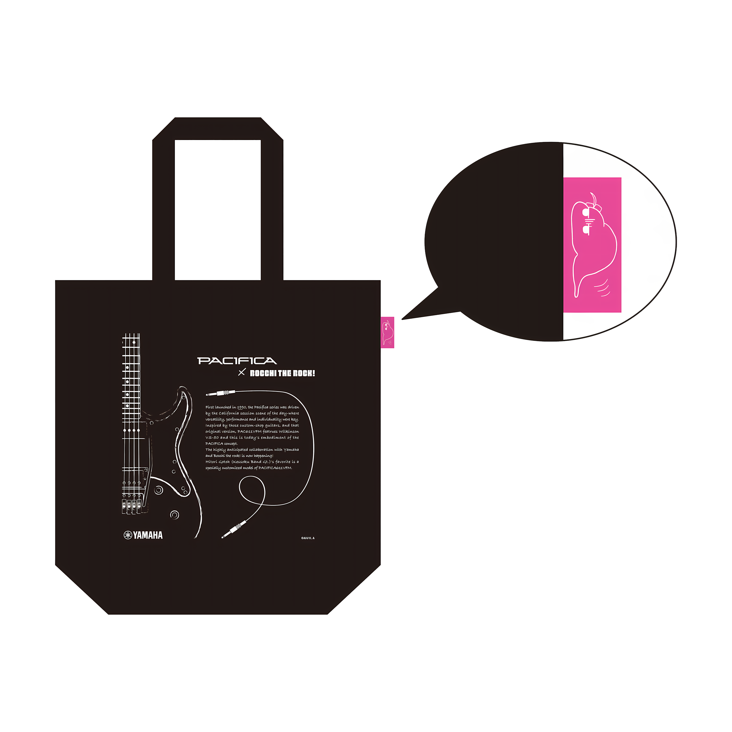 Bocchi the Rock! X Yamaha PACIFICA - Original Tote Bag