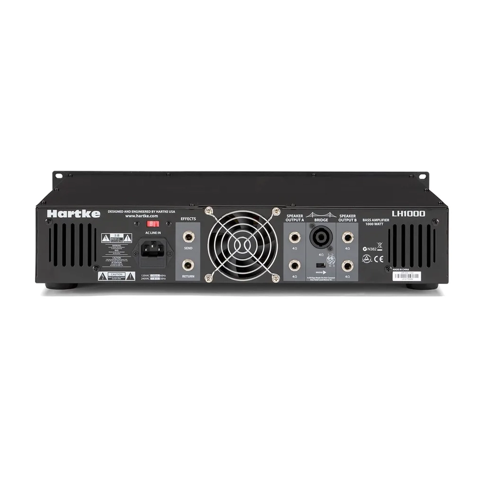 Hartke 1,000-watt Bass Amplifier with Tube Preamp