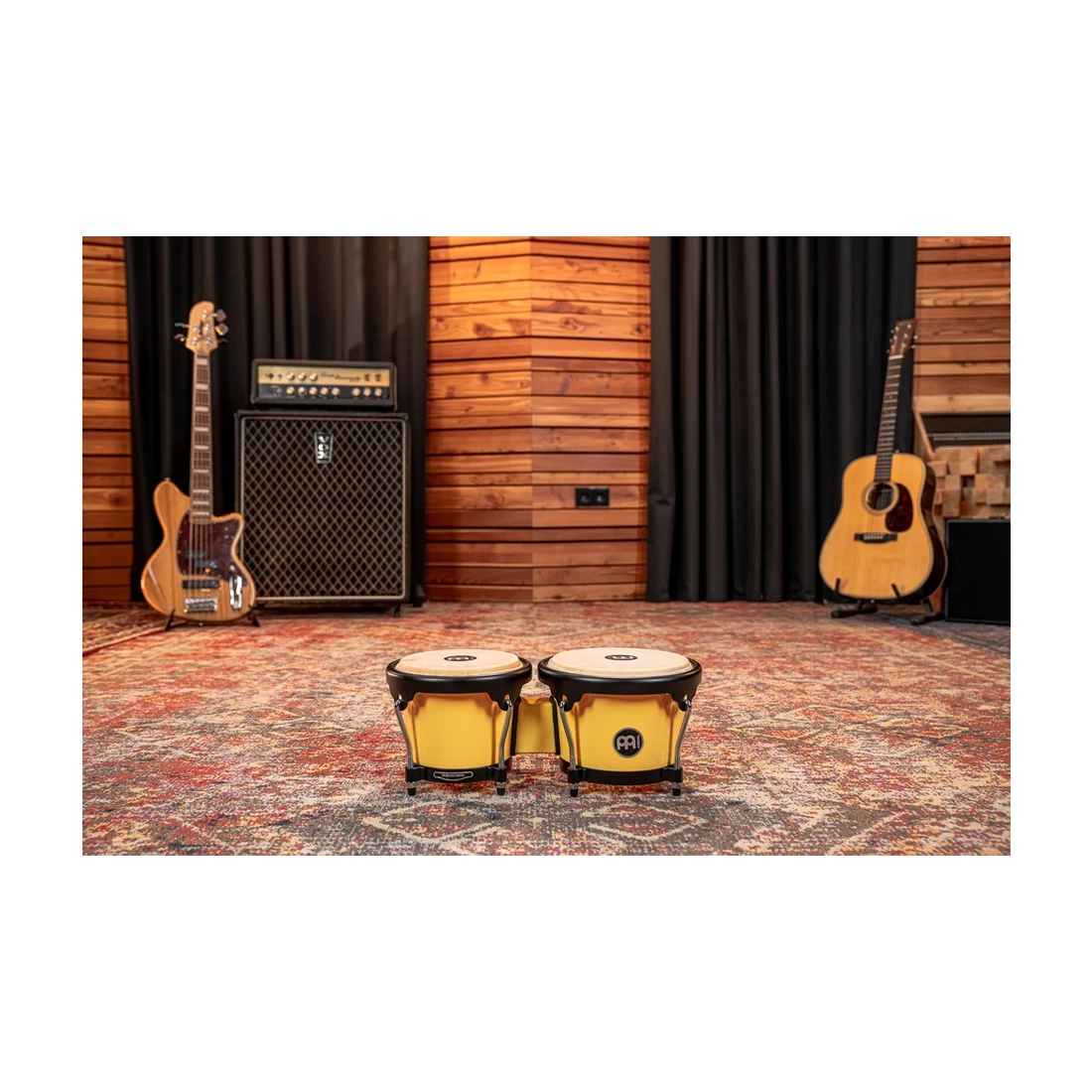 Meinl HB50IY Journey Series Molded ABS Bongo - Illuminating Yellow