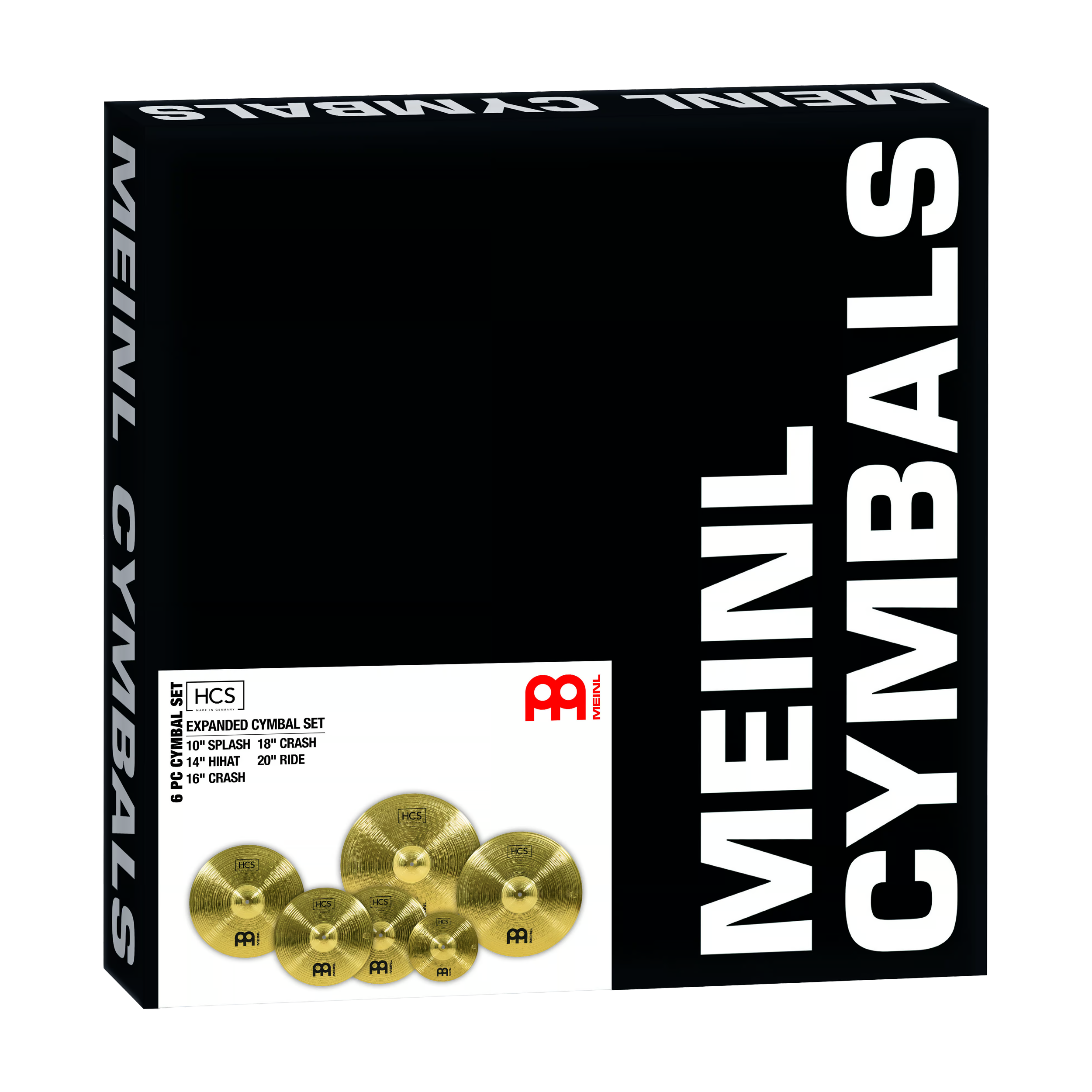 Meinl Cymbals HCS Expanded 5-Pc Cymbal Set HCS-CS2