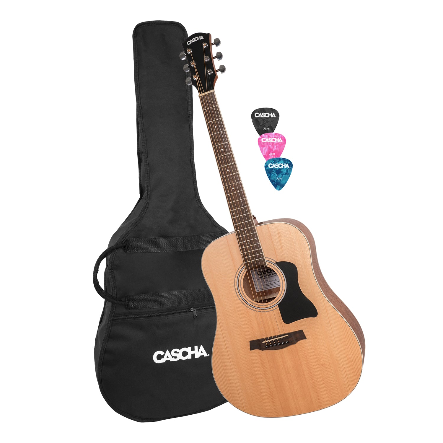 Cascha HH2080 Juego de Guitarra Acústica Western