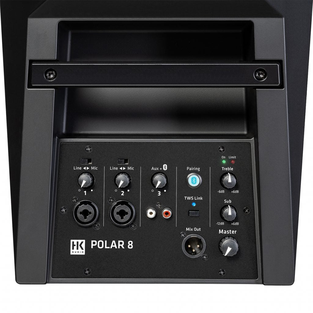 HK Audio Polar 8 2-Way 8" 2000W Powered Column Array Speaker System