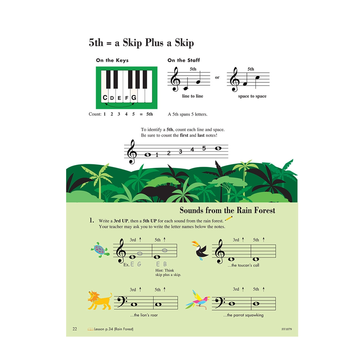 Level 1 – Theory Book – 2nd Edition Piano Adventures