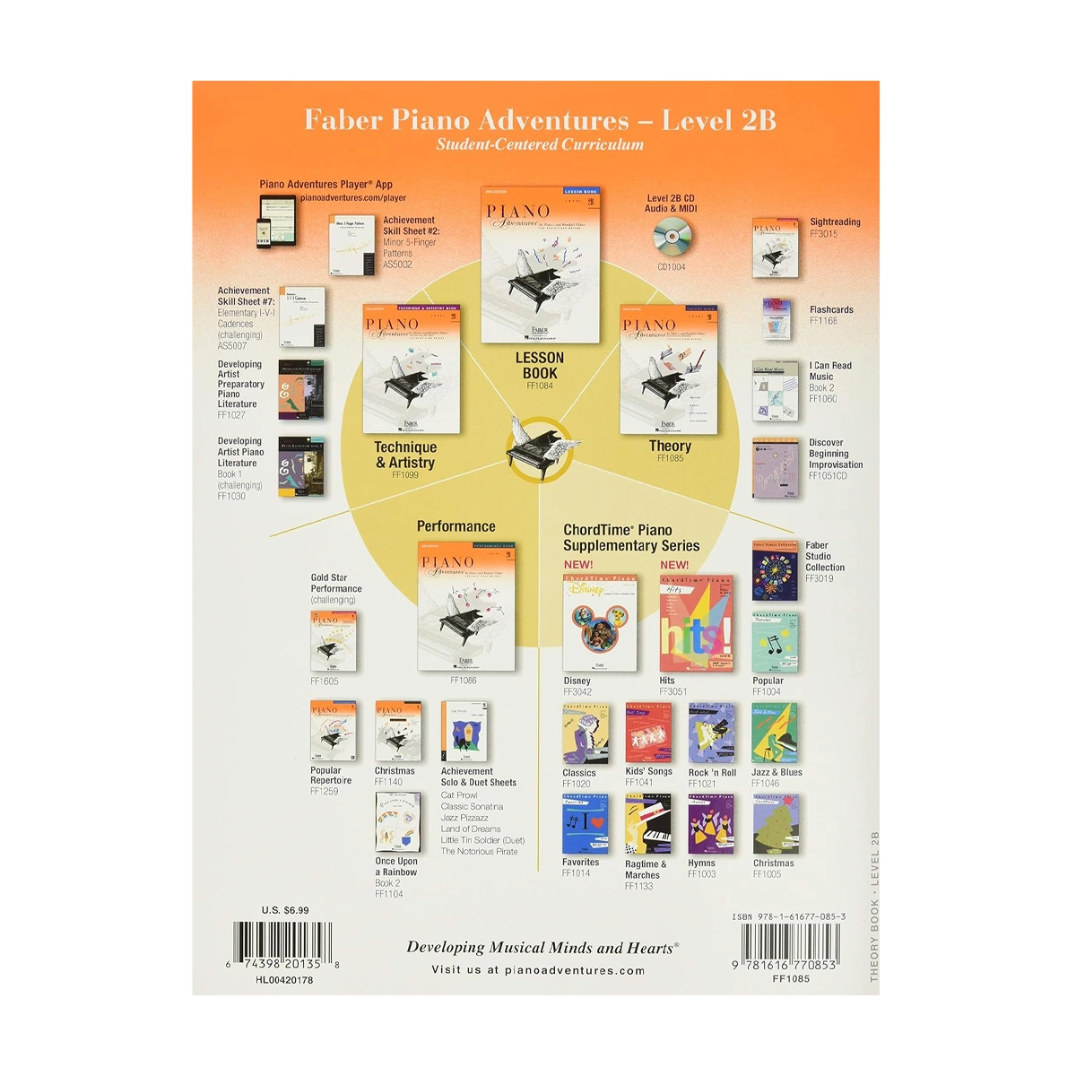 Level 2B – Theory Book – 2nd Edition Piano Adventures