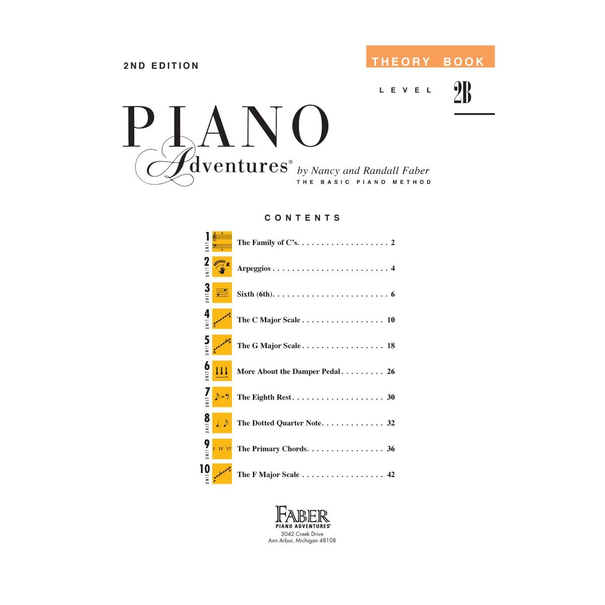 Level 2B – Theory Book – 2nd Edition Piano Adventures