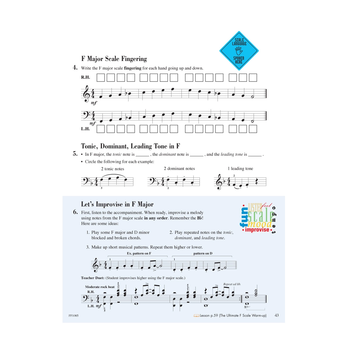 Level 2B – Theory Book – 2nd Edition Piano Adventures