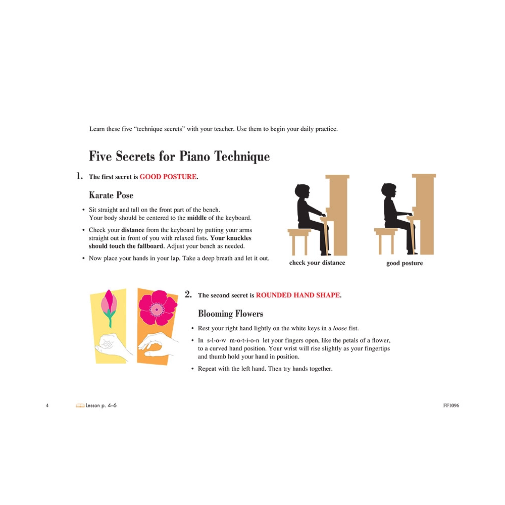 Primer Level – Technique & Artistry Book Piano Adventures 2nd Edition