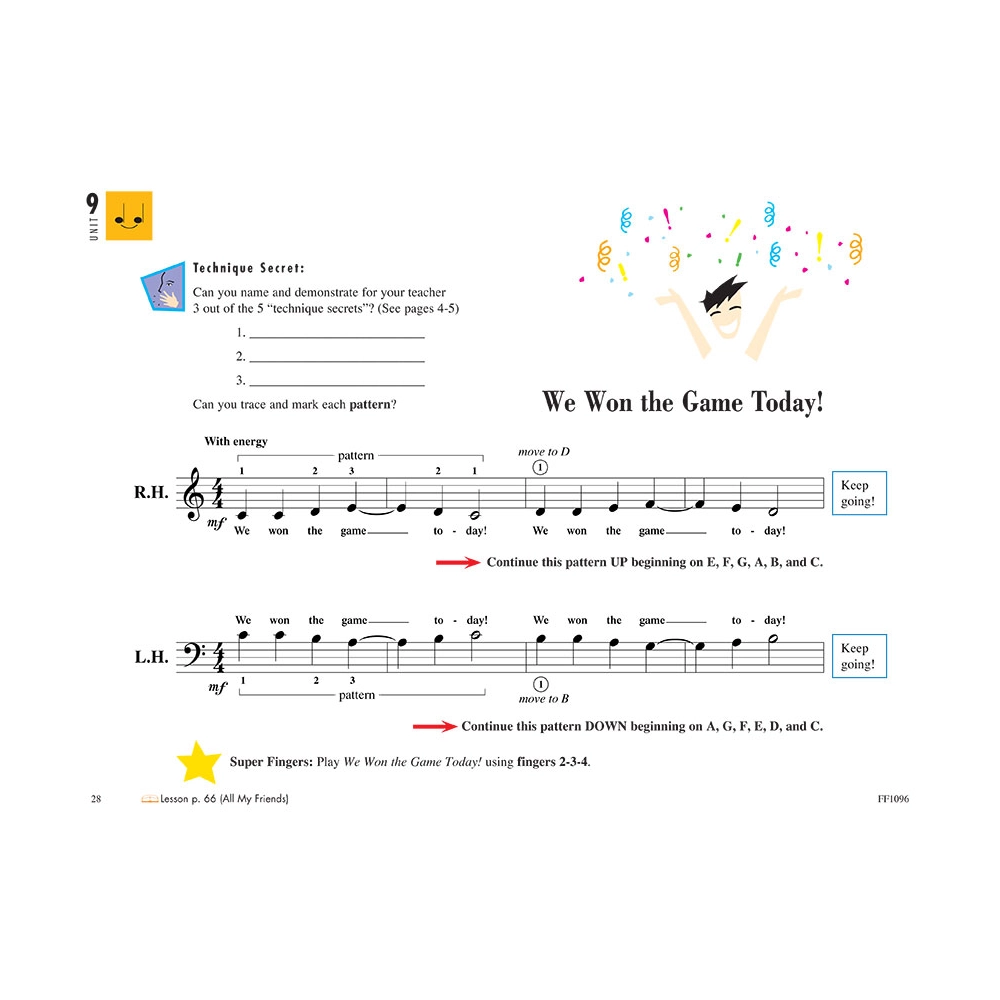 Primer Level – Technique & Artistry Book Piano Adventures 2nd Edition