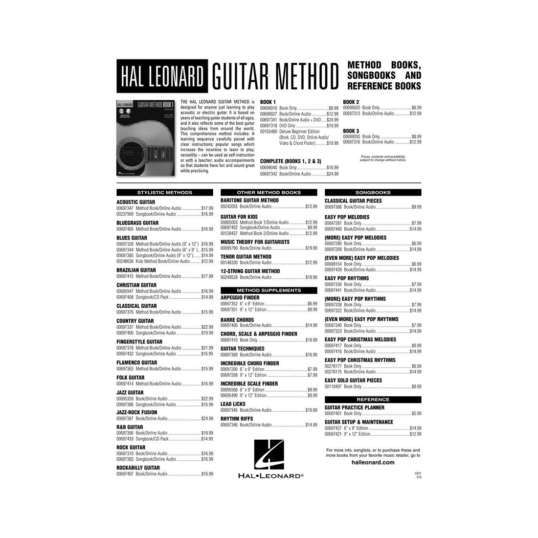 The Hal Leonard Classical Guitar Method