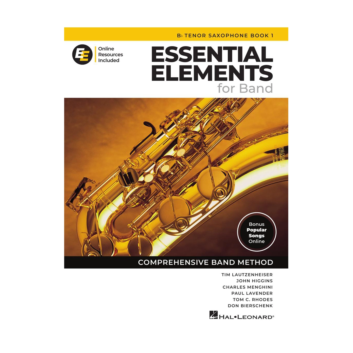 Essential Elements for Band – Bb Tenor Saxophone Book 1 with Online Resources