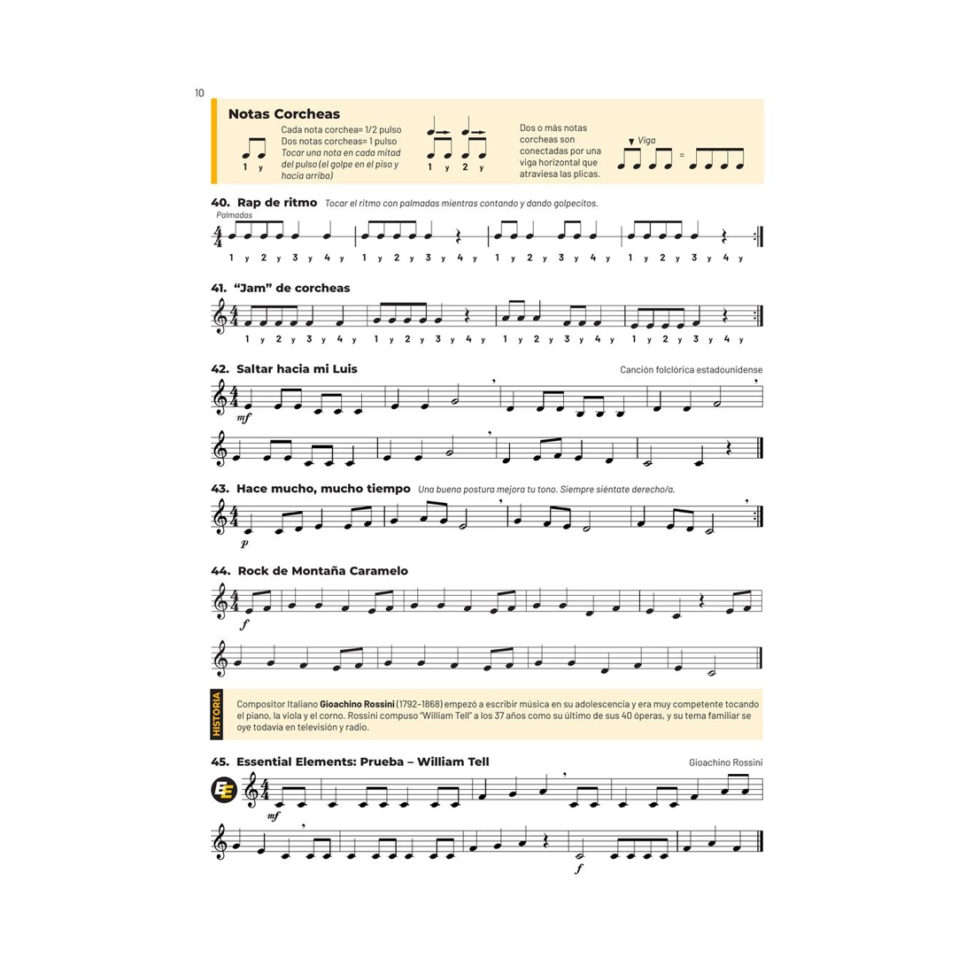 Essential Elements para Banda – Clarinete en Sib Libro Número 1