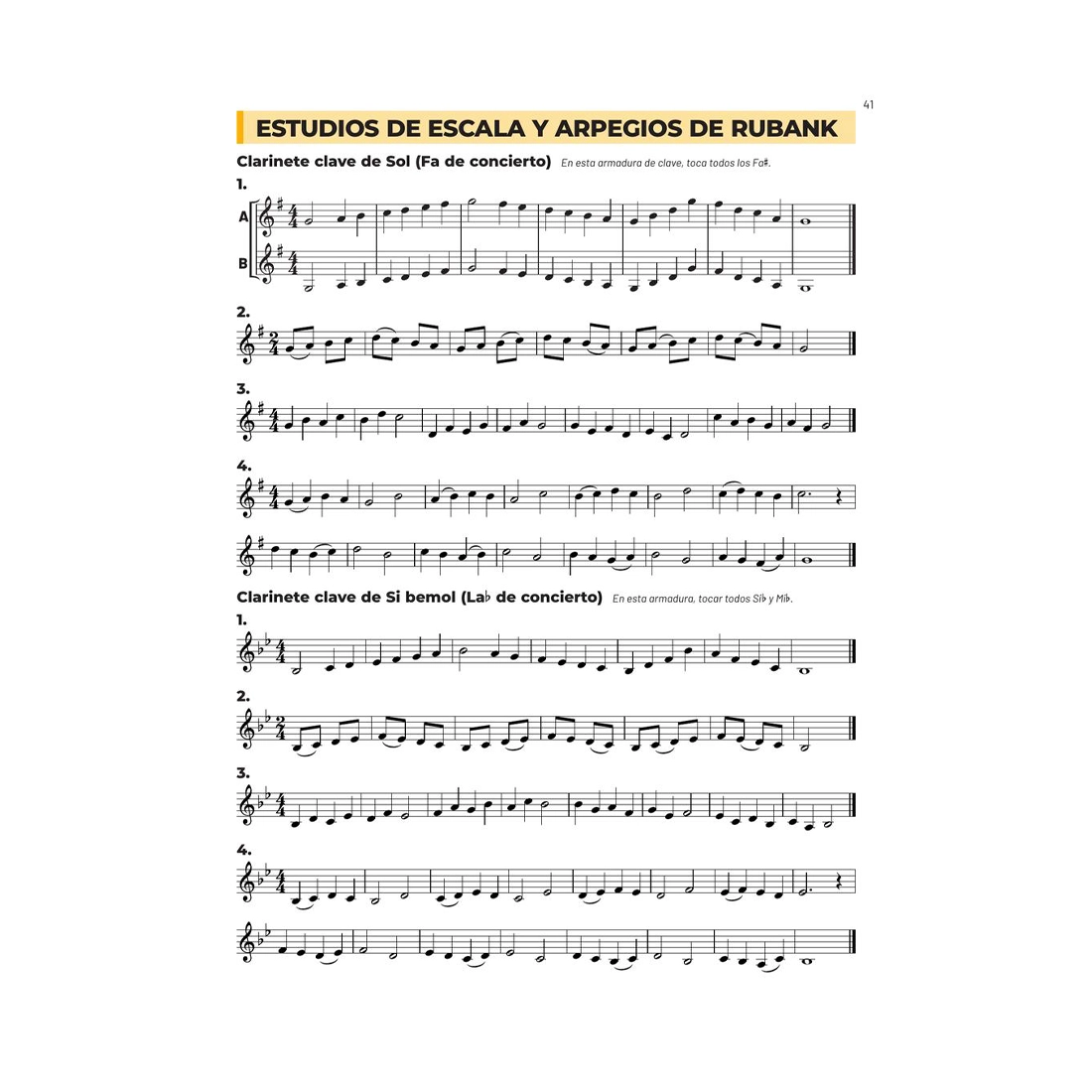 Essential Elements para Banda – Clarinete en Sib Libro Número 1