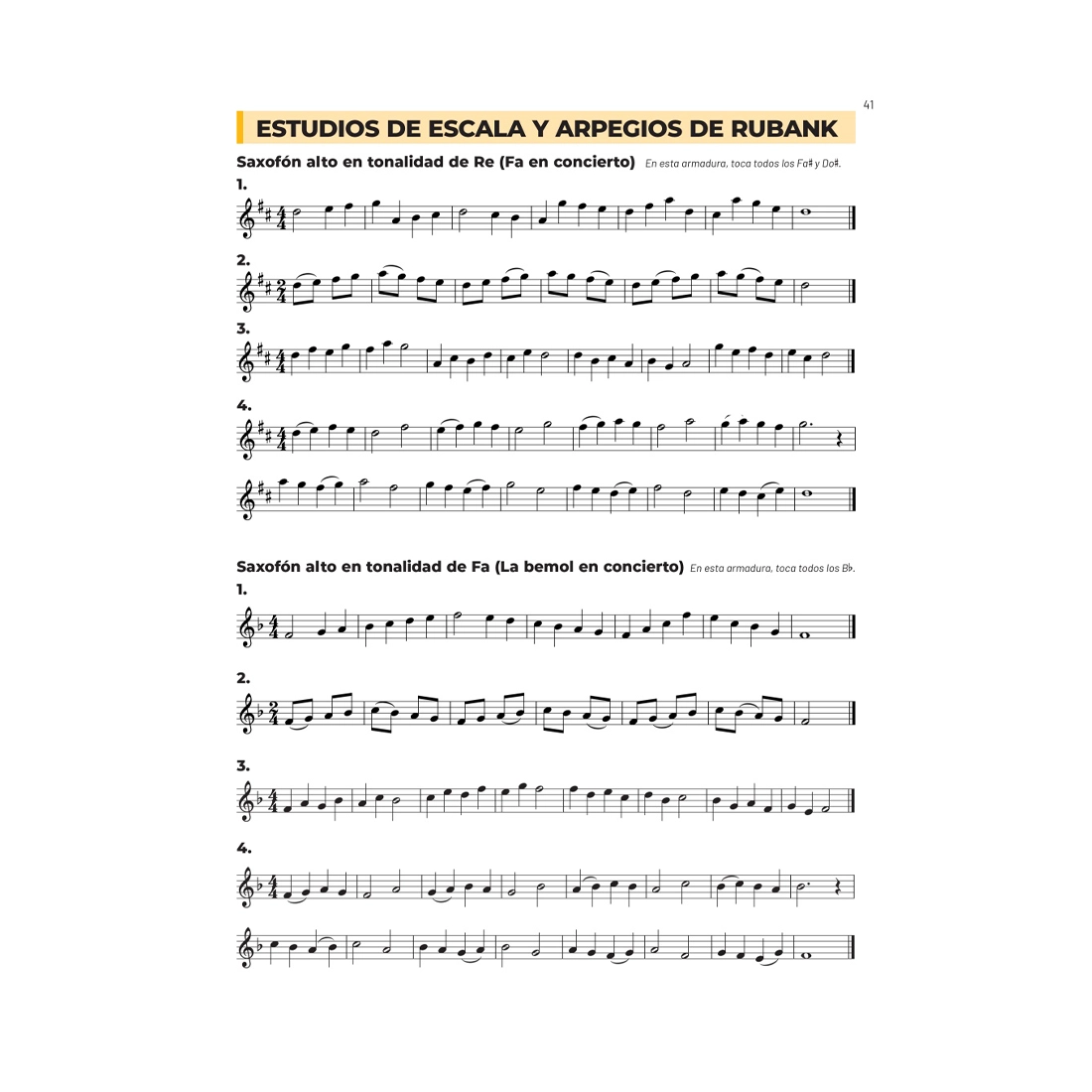 Essential Elements para Banda – Saxofón Alto en Mib Libro Número 1