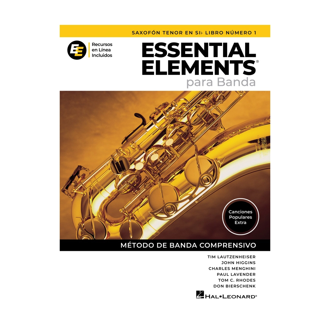 Essential Elements para Banda – Saxofón Tenor en Sib Libro Número 1 front cover