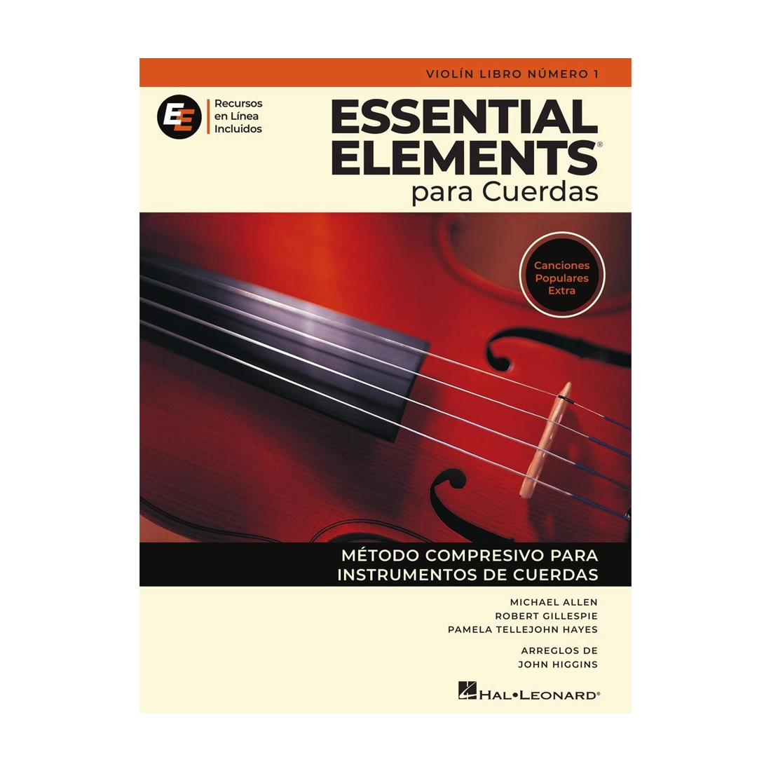 Essential Elements para Cuerdas – Violín Libro Número 1 front cover