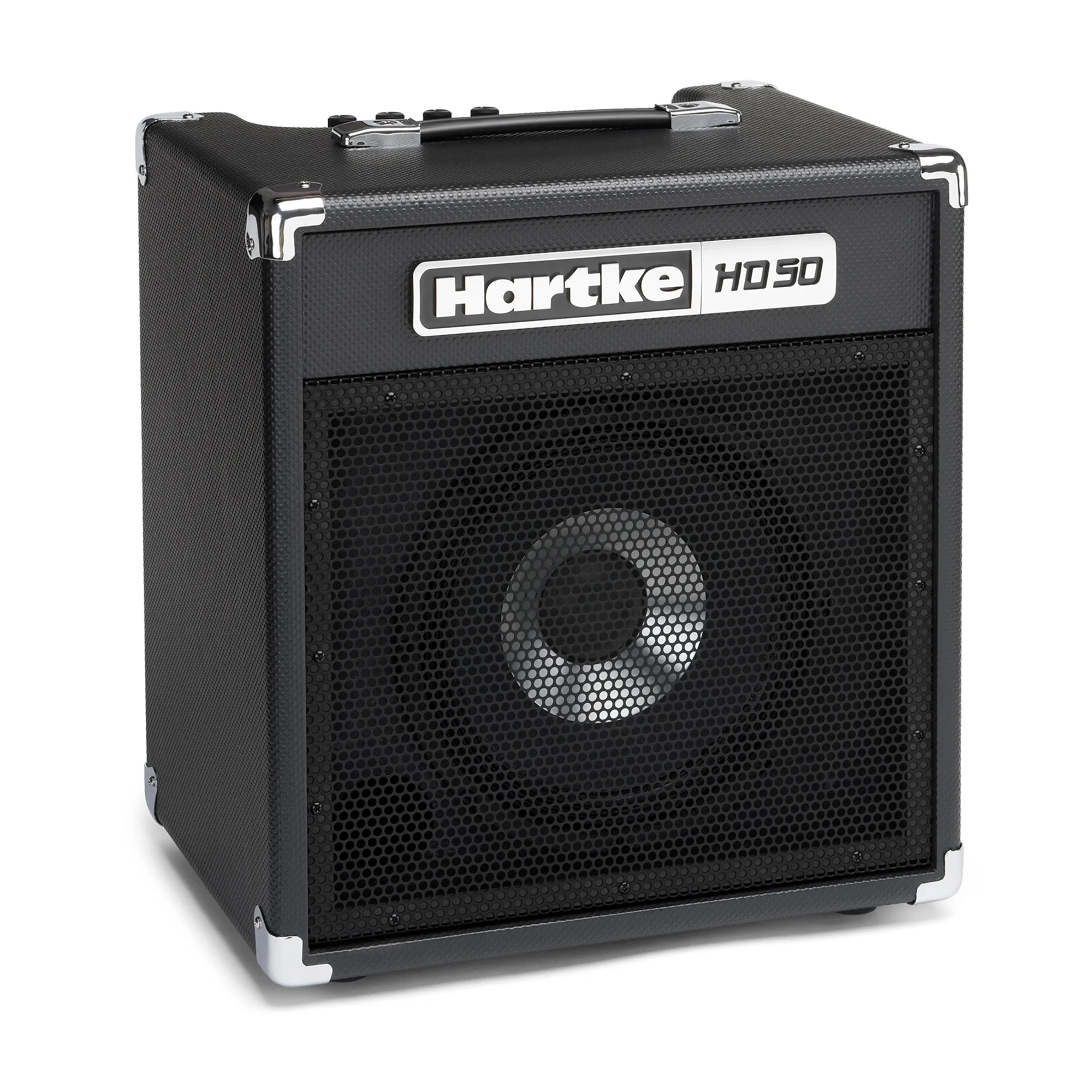 Hartke HD50 Bass combo amplifier 10" front side panel view