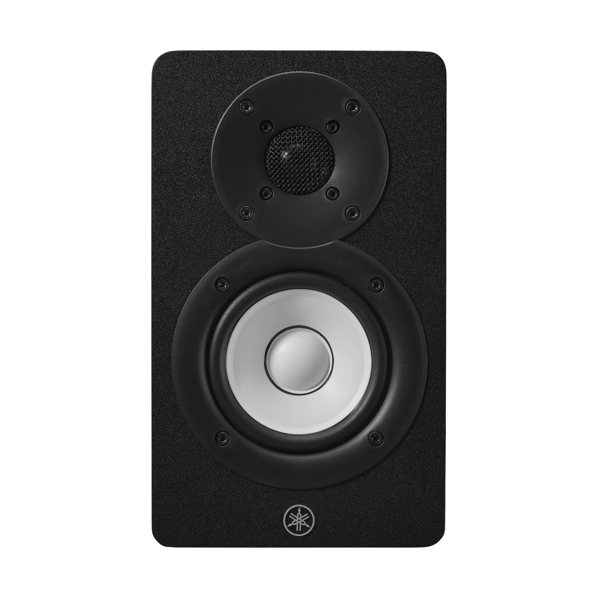 Front view of Yamaha HS3 3.5-inch Powered Studio Monitor Pair - Black