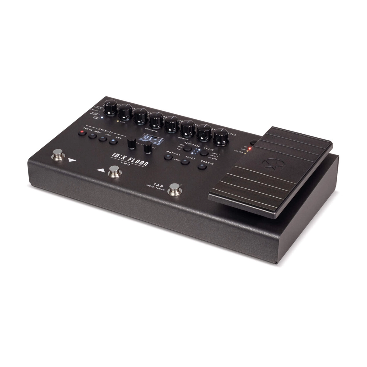 Blackstar ID:X Floor Two Floorboard Multi-FX Pedal front side angle view