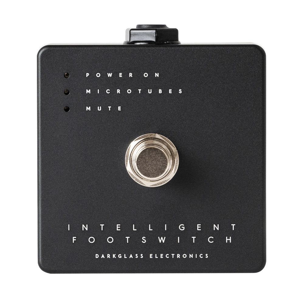 Pedal inteligente Darkglass para amplificadores Darkglass Microtubes y Alpha-Omega - Negro