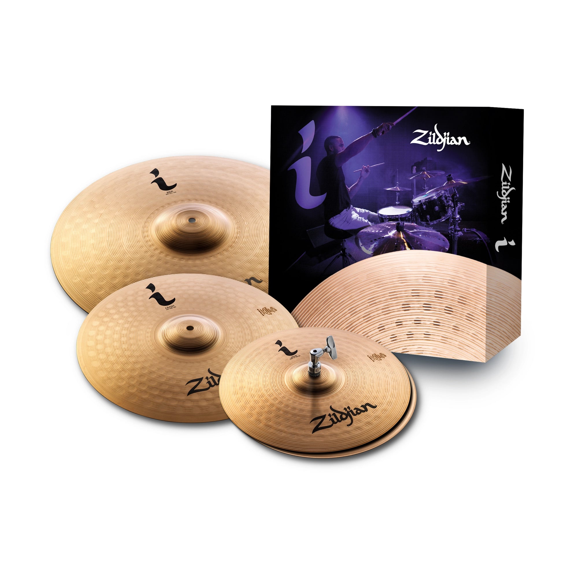 Zildjian I Series 14", 16", 20" Standard Gig Cymbal Set