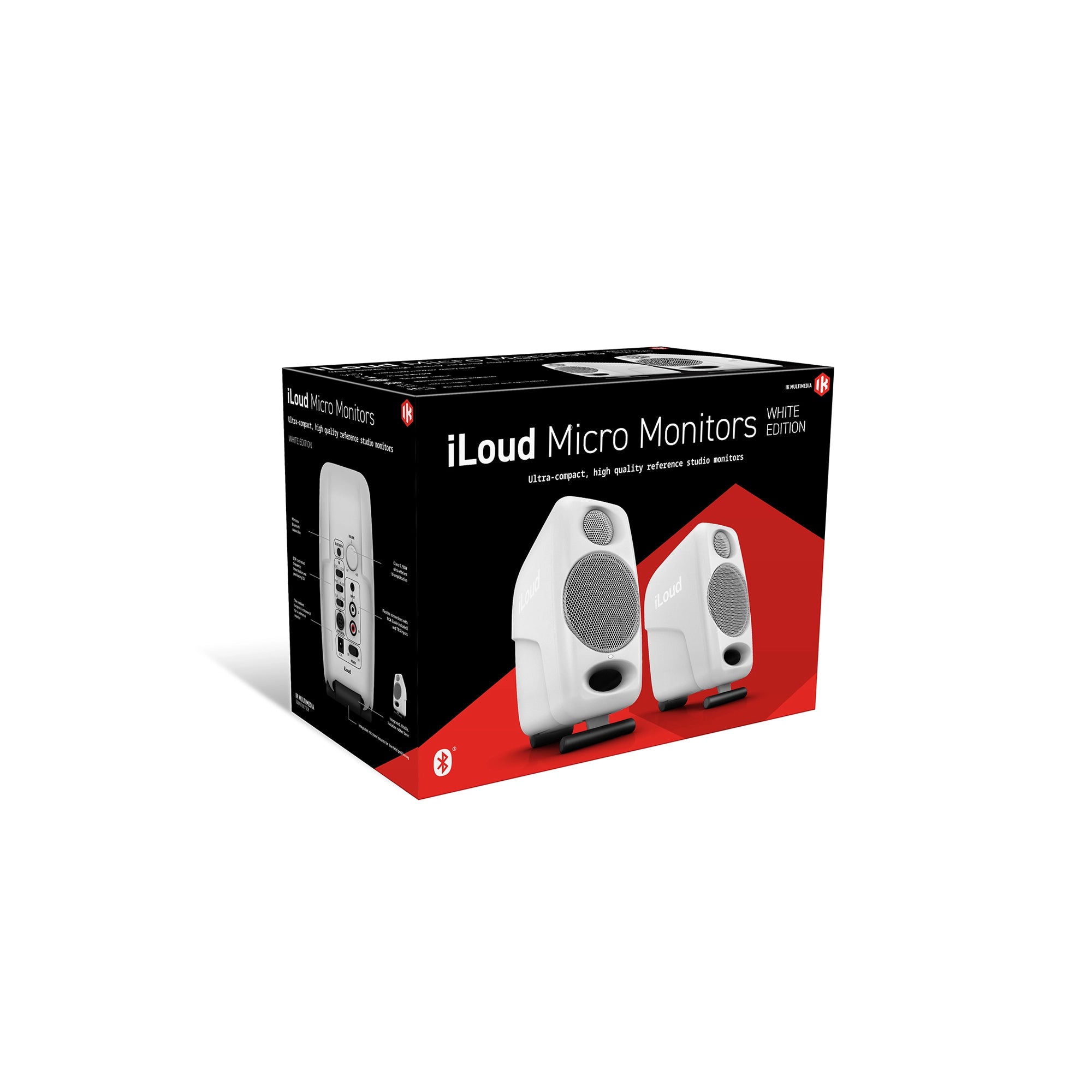 View in box of IK Multimedia iLoud Micro Monitors - White