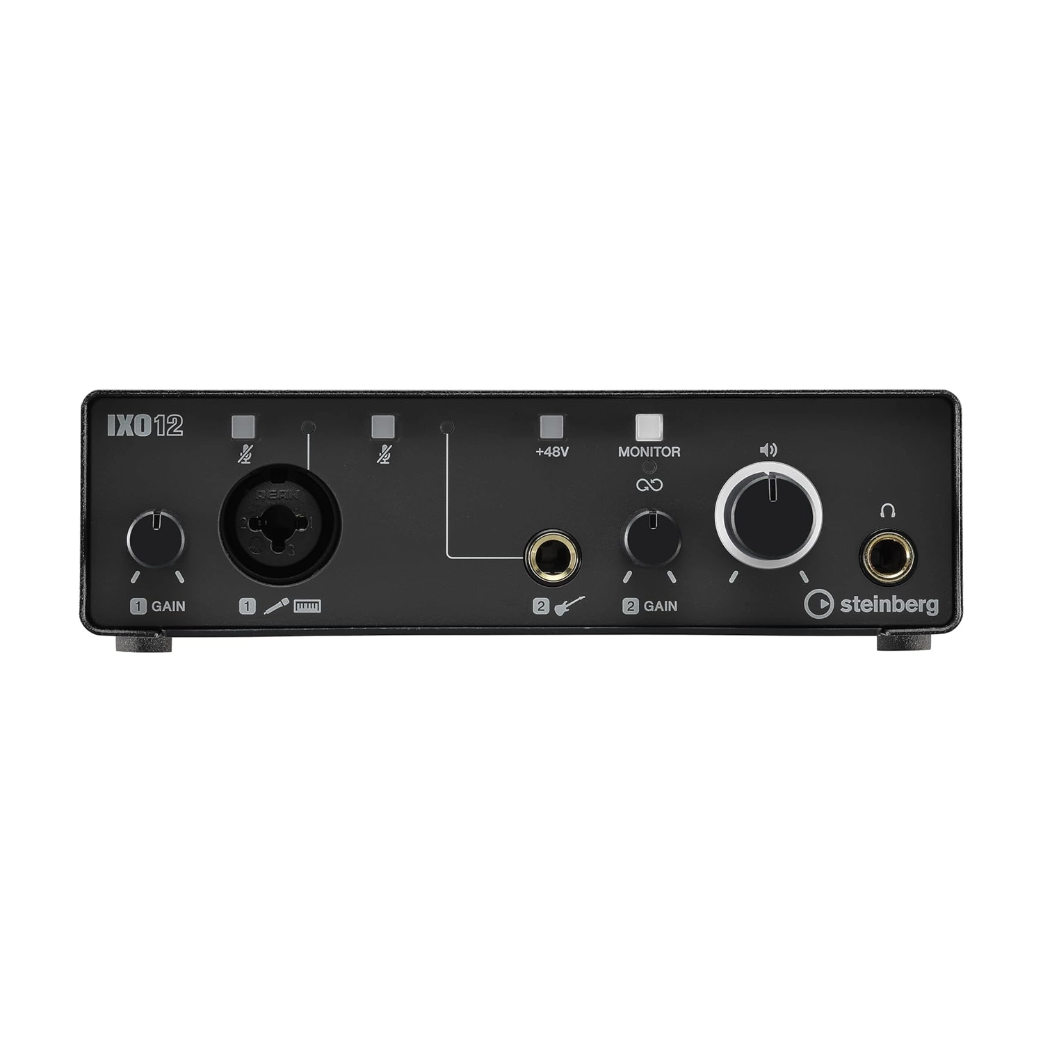 Steinberg IXO12 2x2 USB Audio Interface - Black