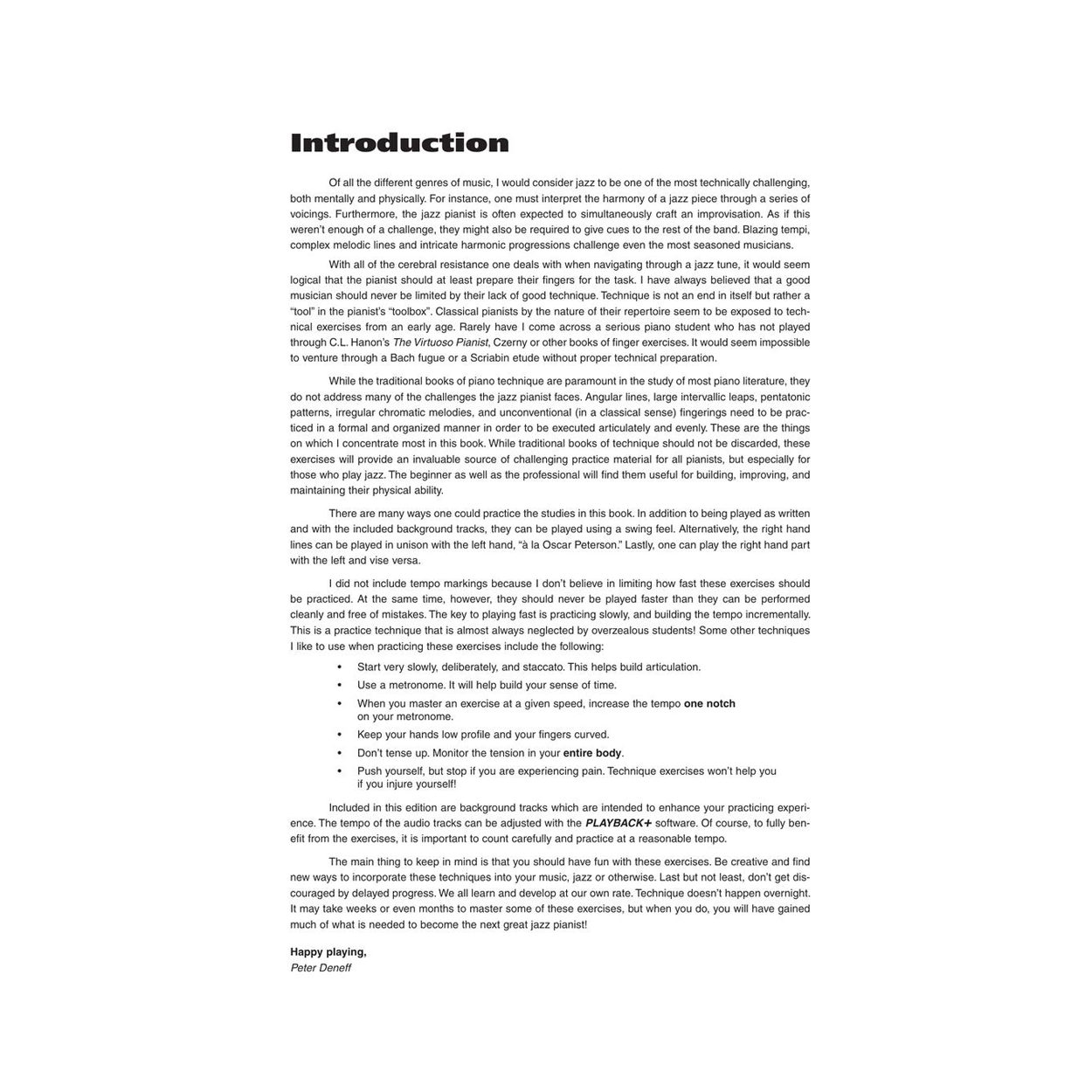 Jazz Hanon Private Lessons Series