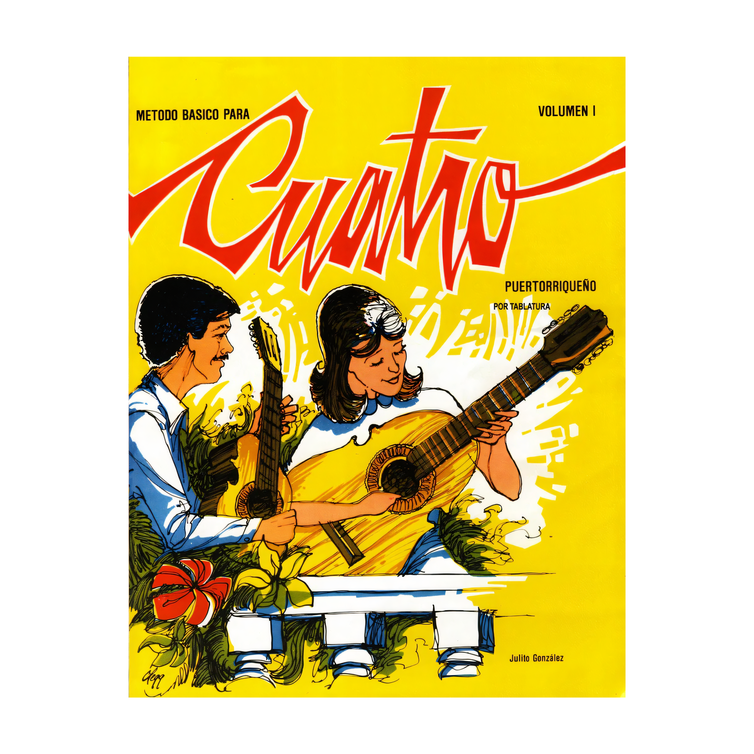 Julito Gonzalez JGCUATRO1 front view of the book