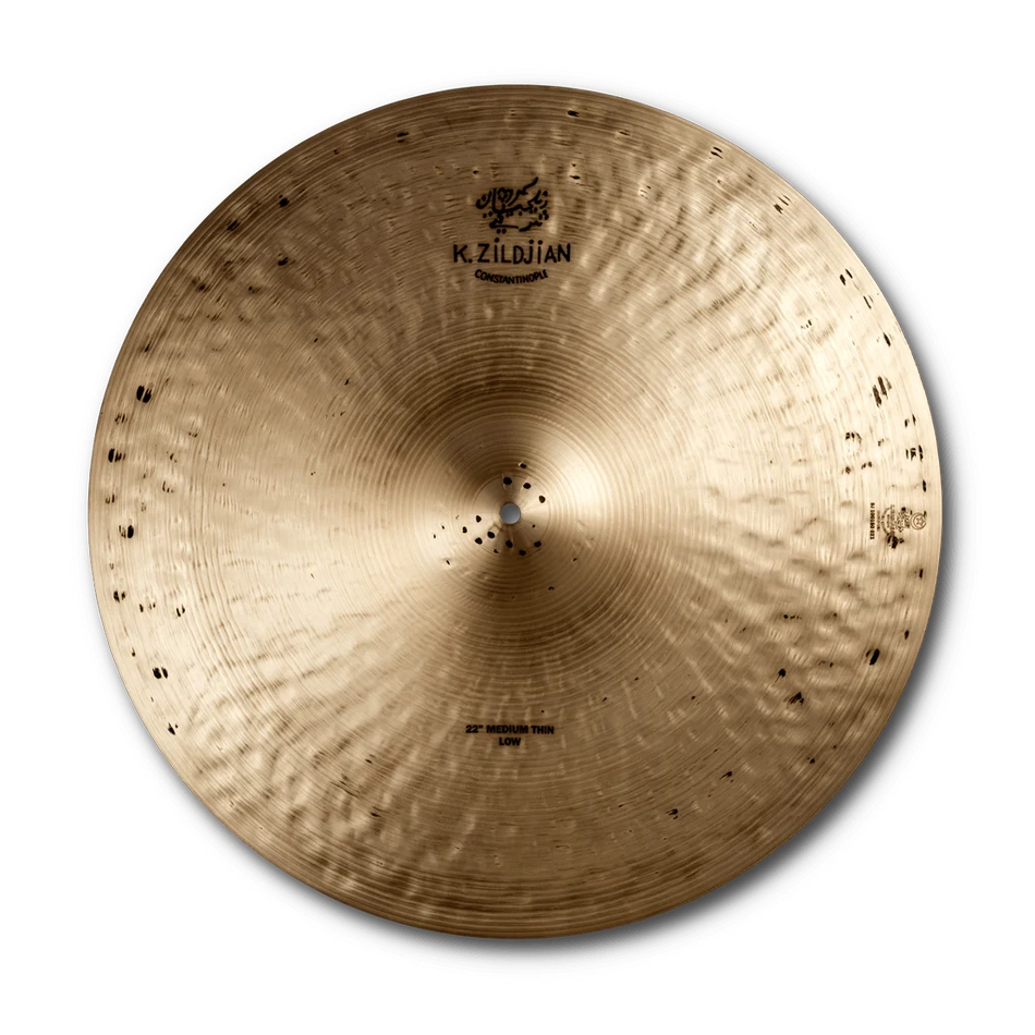 Zildjian 22" K Constantinople Medium Thin Ride Cymbal - Traditional Finish