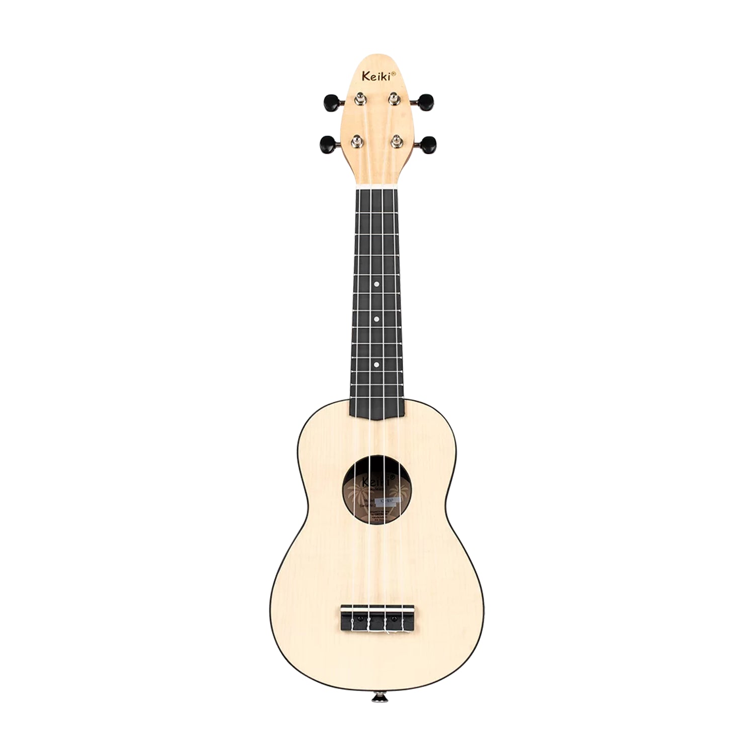 Ortega K2-Map Keiki Designer Series  Soprano Ukulele Maple W/ Bag