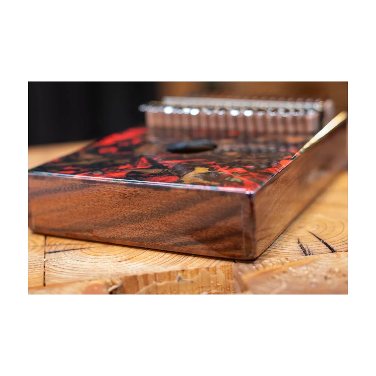 Meinl Percussion Sound Hole Designer Kalimba In C Major - Acacia