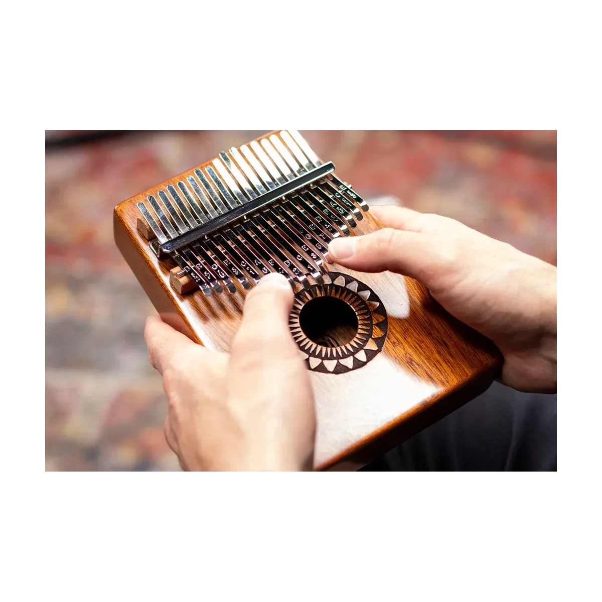 Meinl Percussion Sound Hole Designer Kalimba In C Major - Acacia