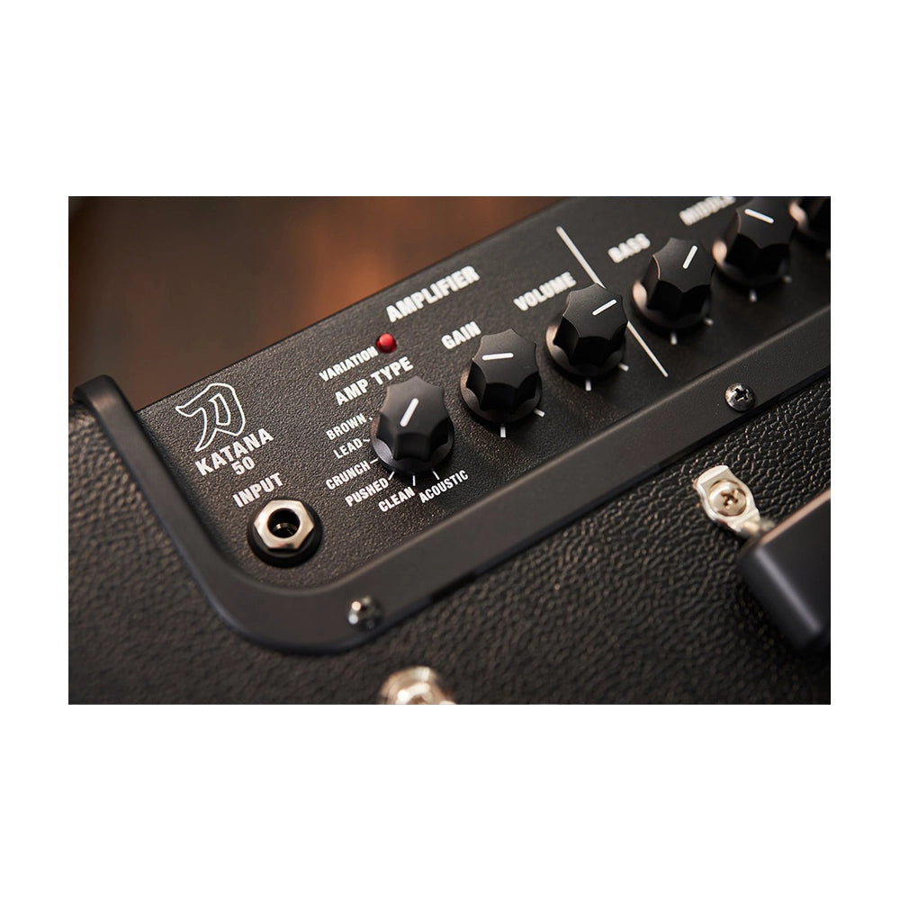 Amplificador de guitarra combo Boss Katana-50 Gen 3 de 50 W con 1 altavoz de 12"